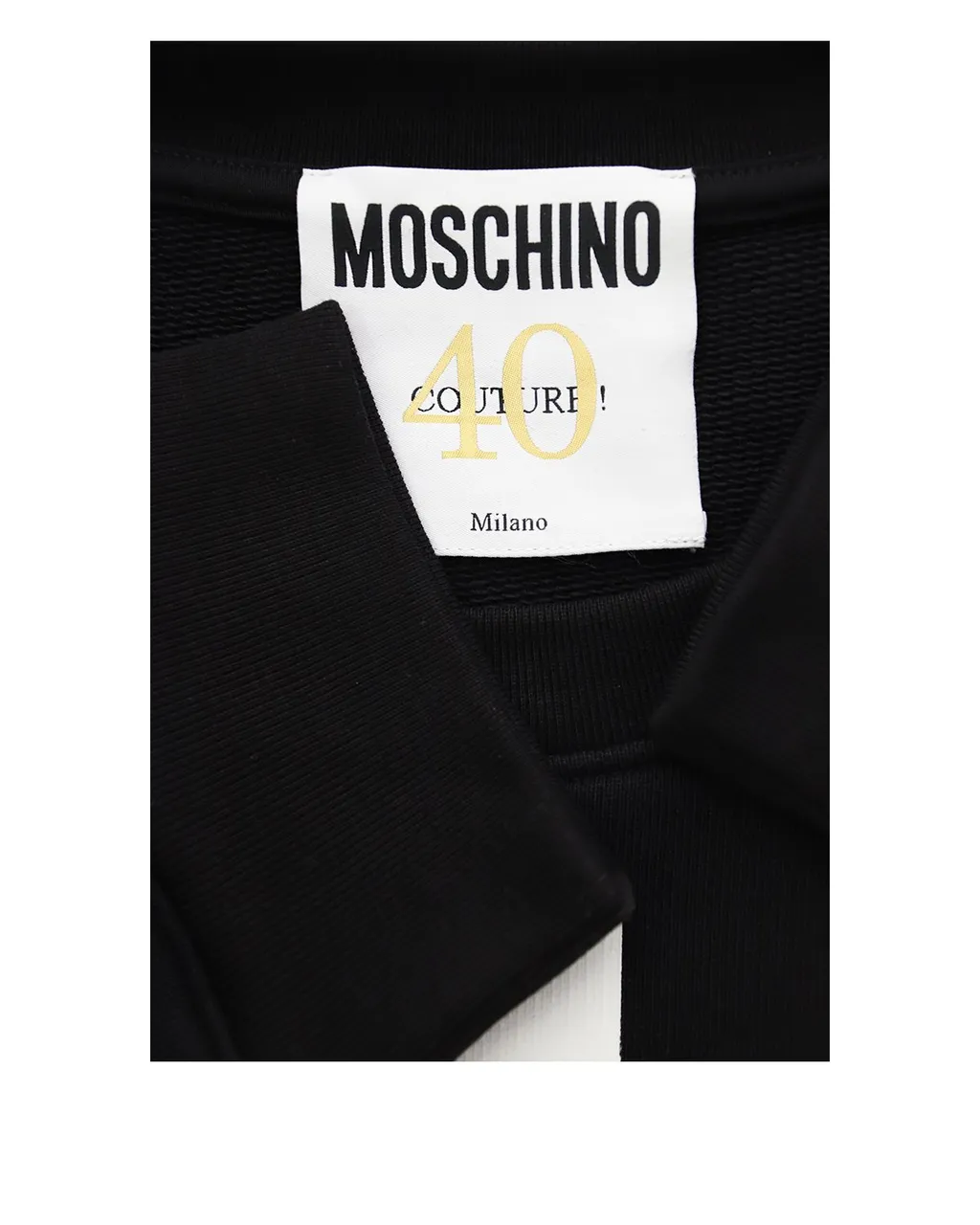 Moschino Slogan-Printed Crewneck Sweatshirt