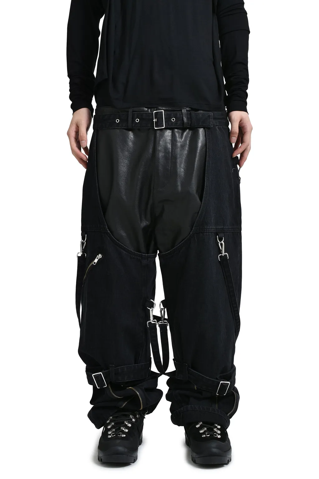 Bondage Denim Chaps / Black