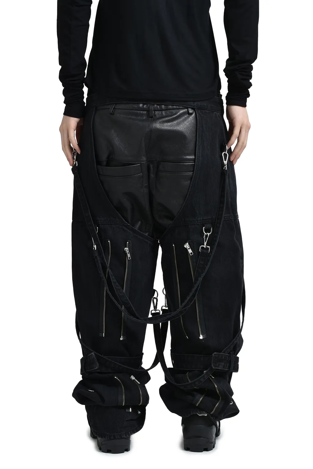 Bondage Denim Chaps / Black