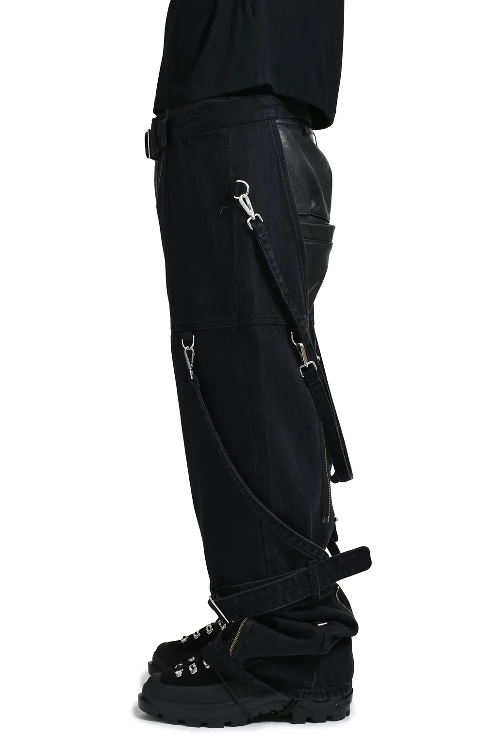 Bondage Denim Chaps / Black