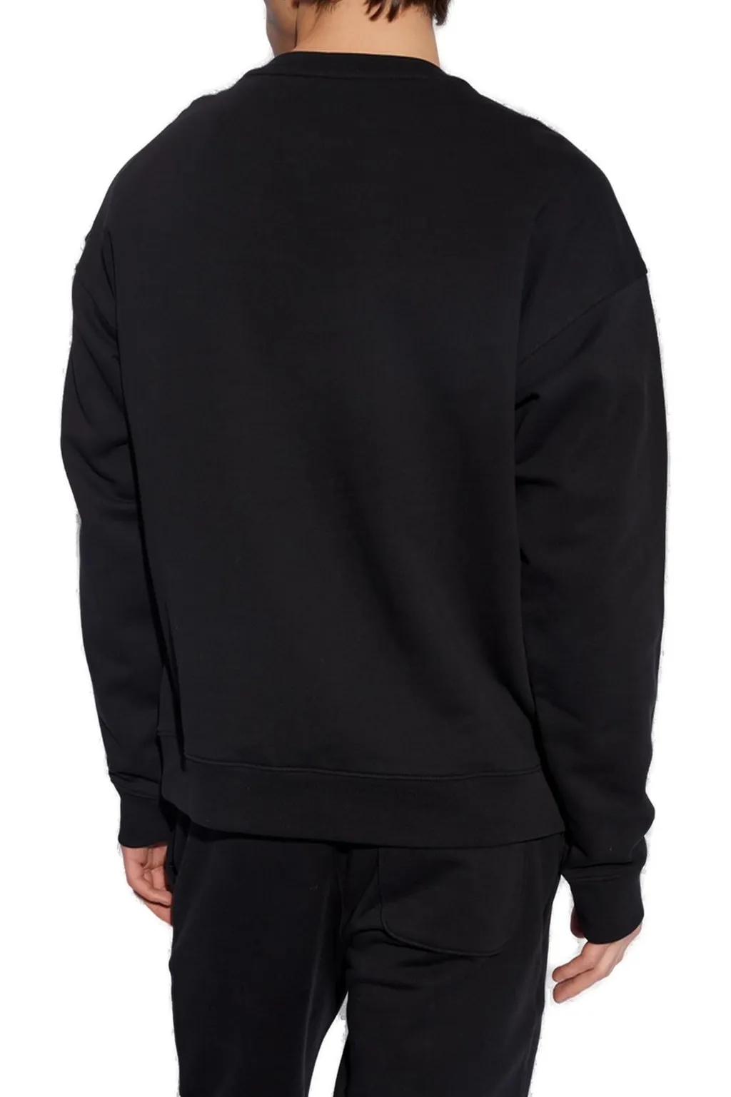 Moschino Slogan Printed Crewneck Sweatshirt