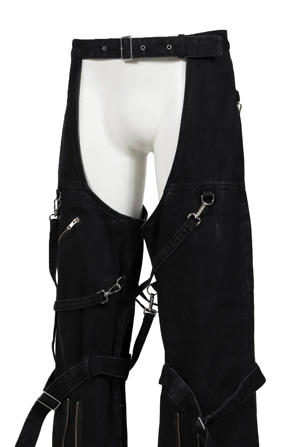Bondage Denim Chaps / Black