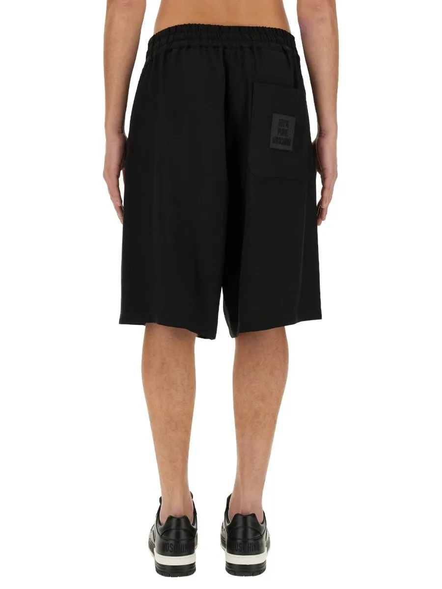 Moschino Elastic Waist Shorts