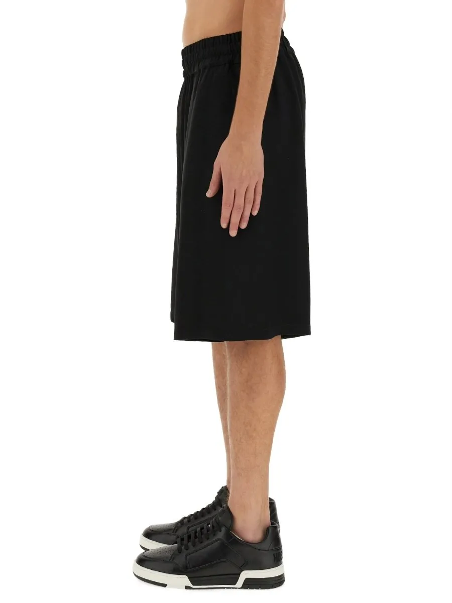 Moschino Elastic Waist Shorts