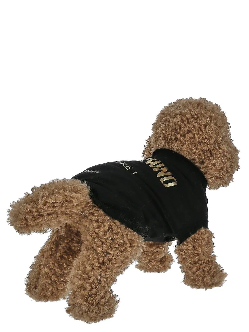 Moschino Logo Printed Jersey Dog T-Shirt