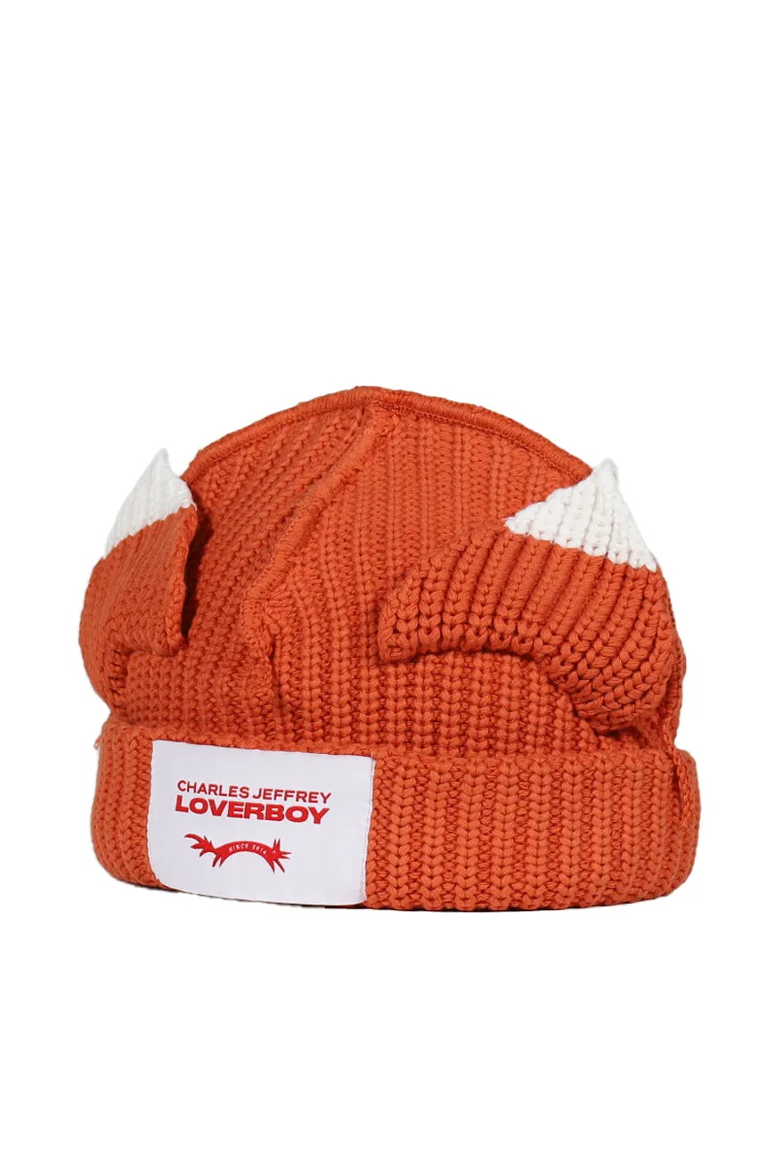 Chunky Ears Beanie / Org
