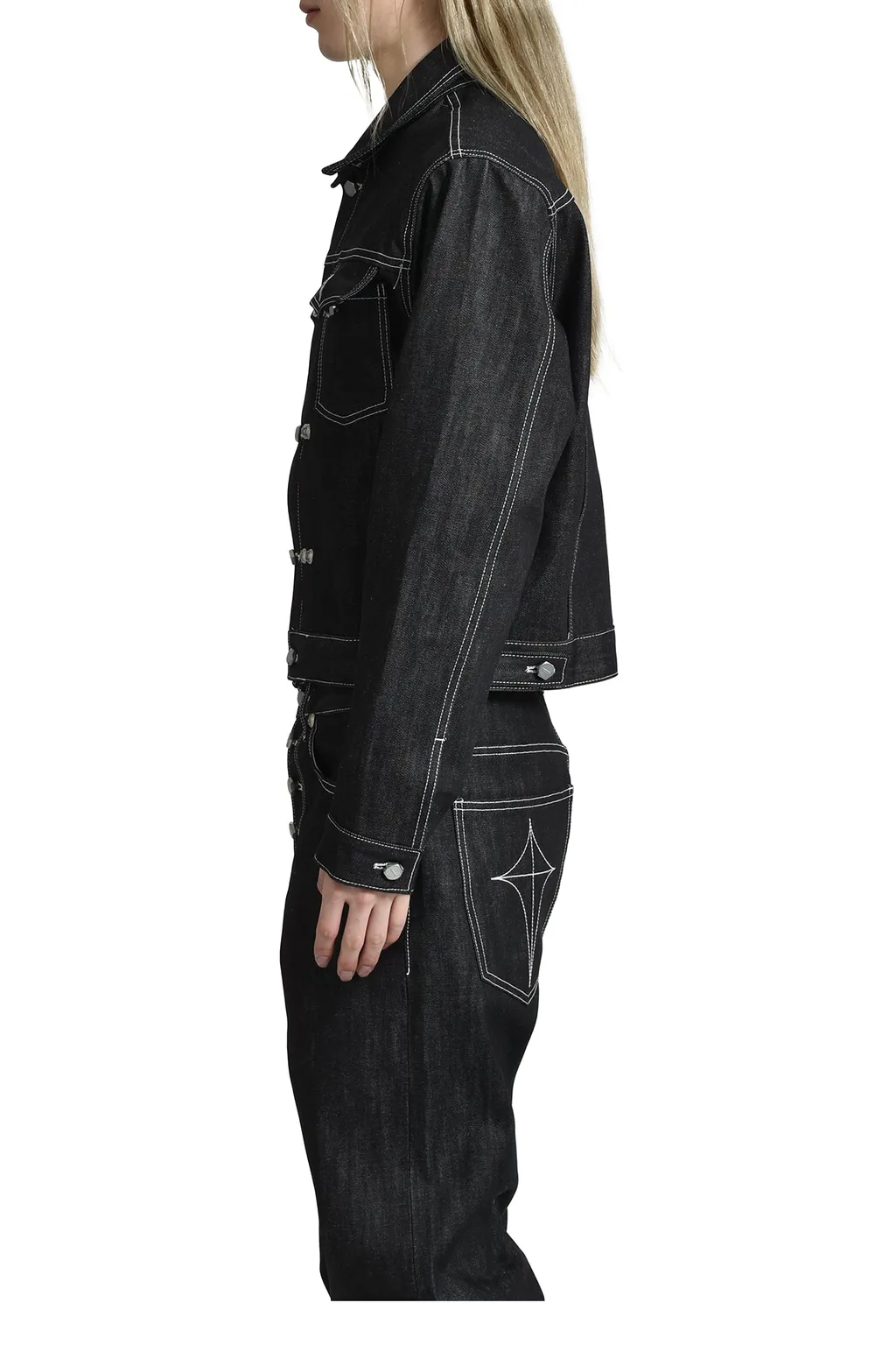 Land Warfare Denim Jacket / Blk