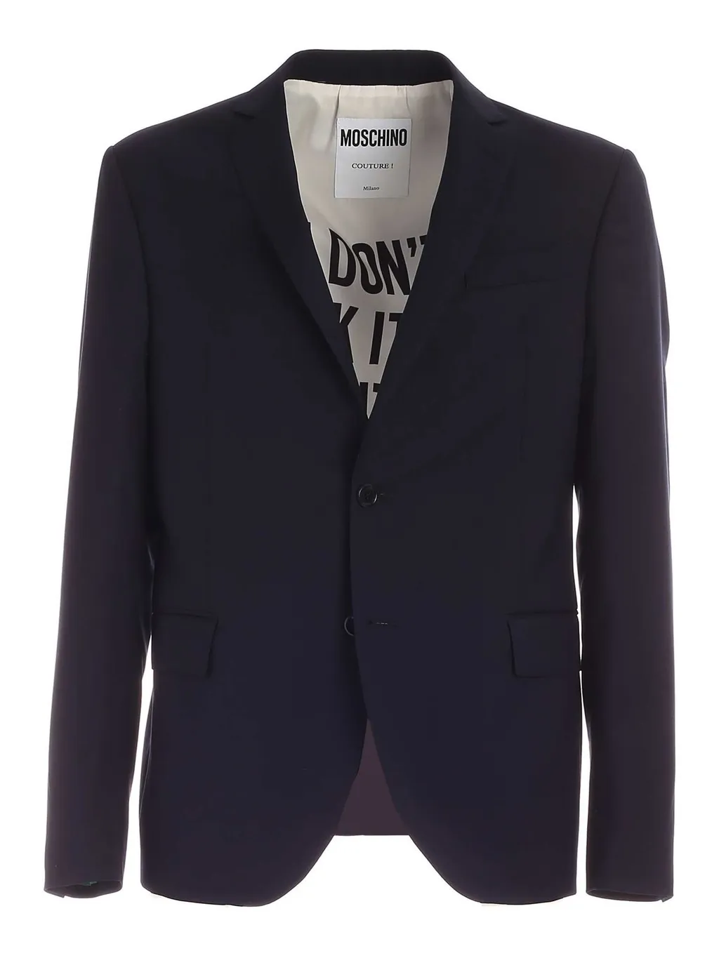 Moschino Single-Breasted Two-Piece Suit
