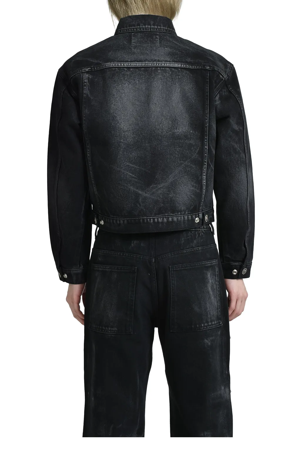Leave A Trace Denim Jacket / Blk