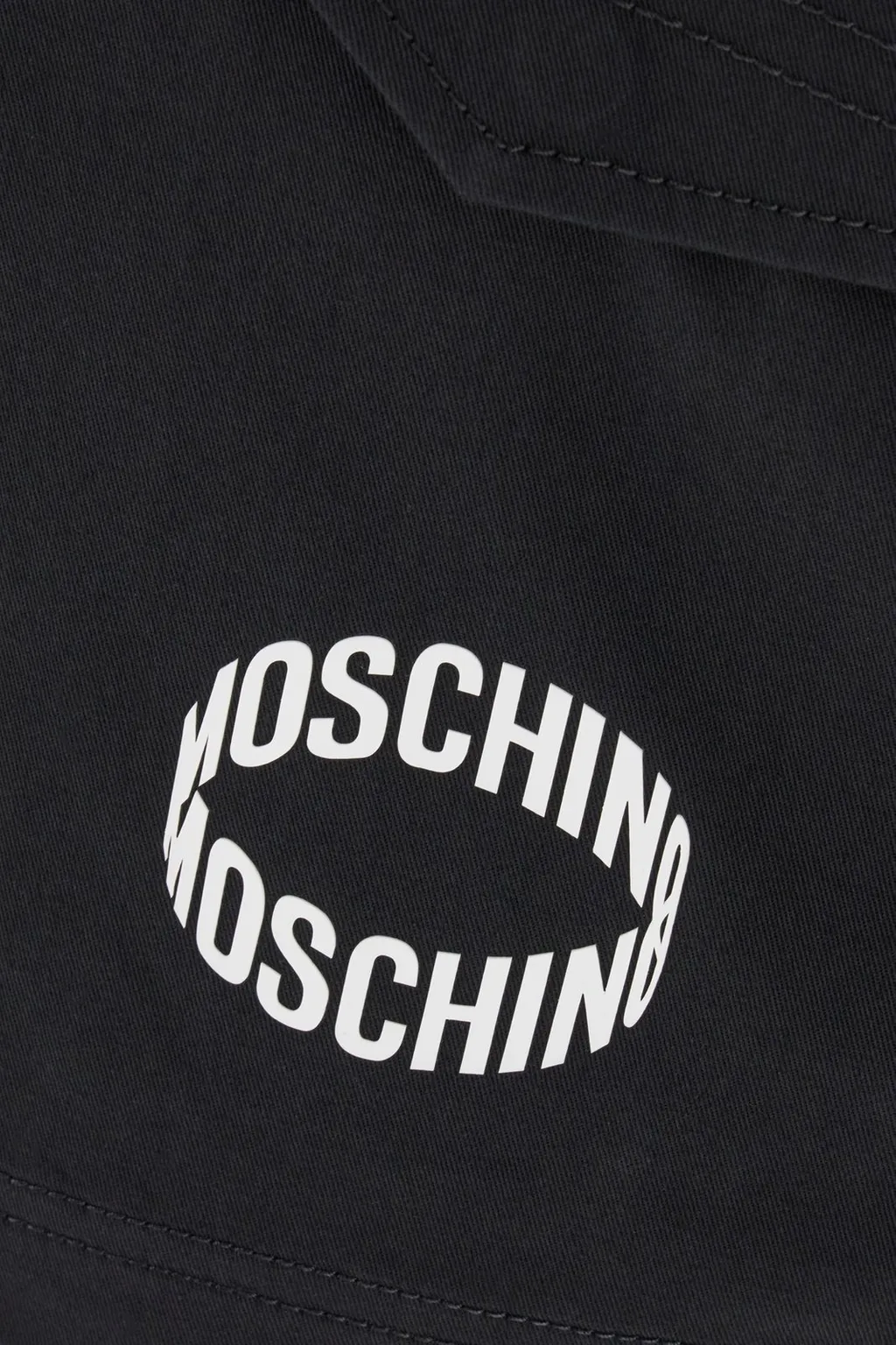 Moschino Logo Printed Bermuda Shorts