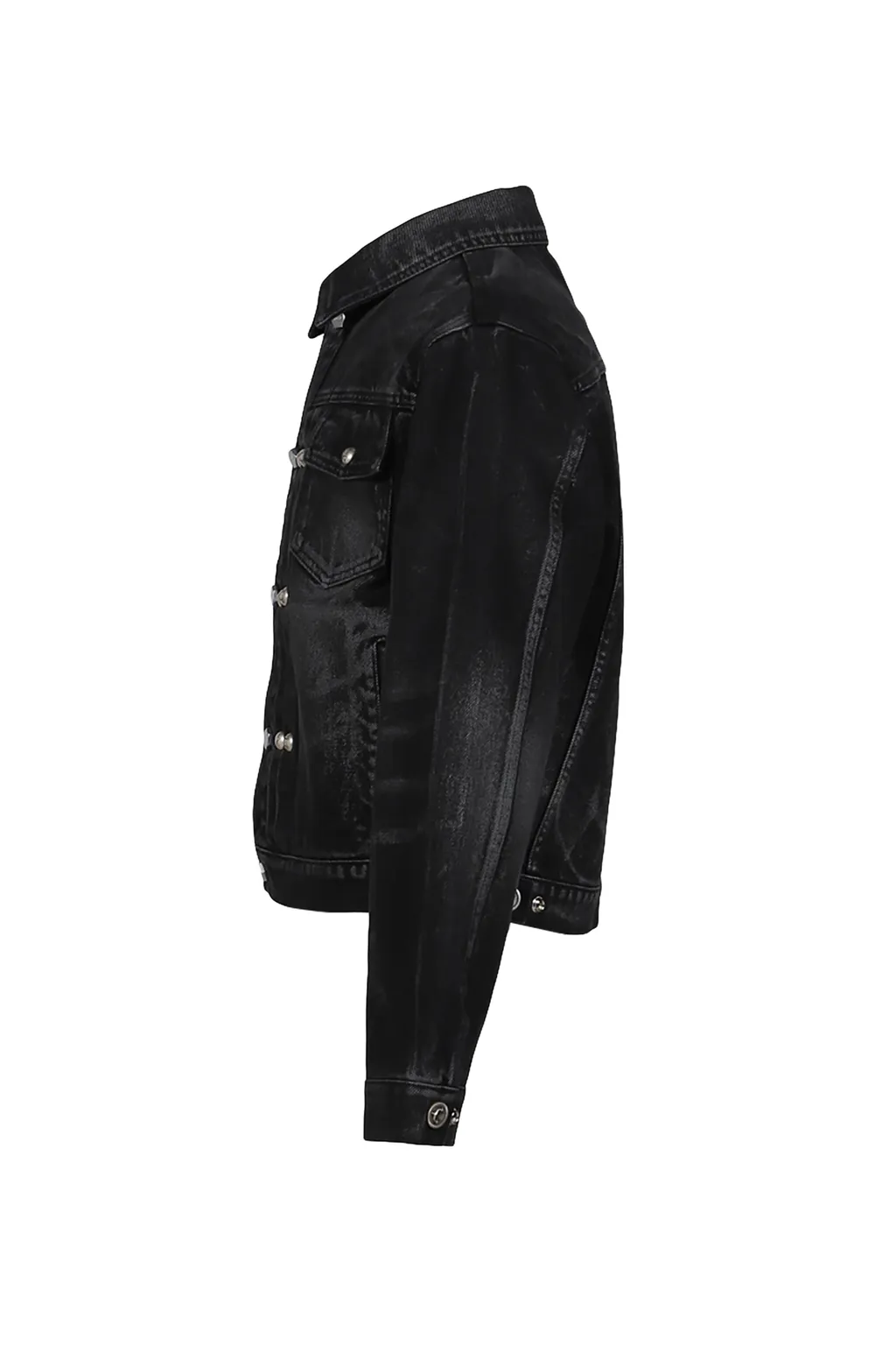 Leave A Trace Denim Jacket / Blk