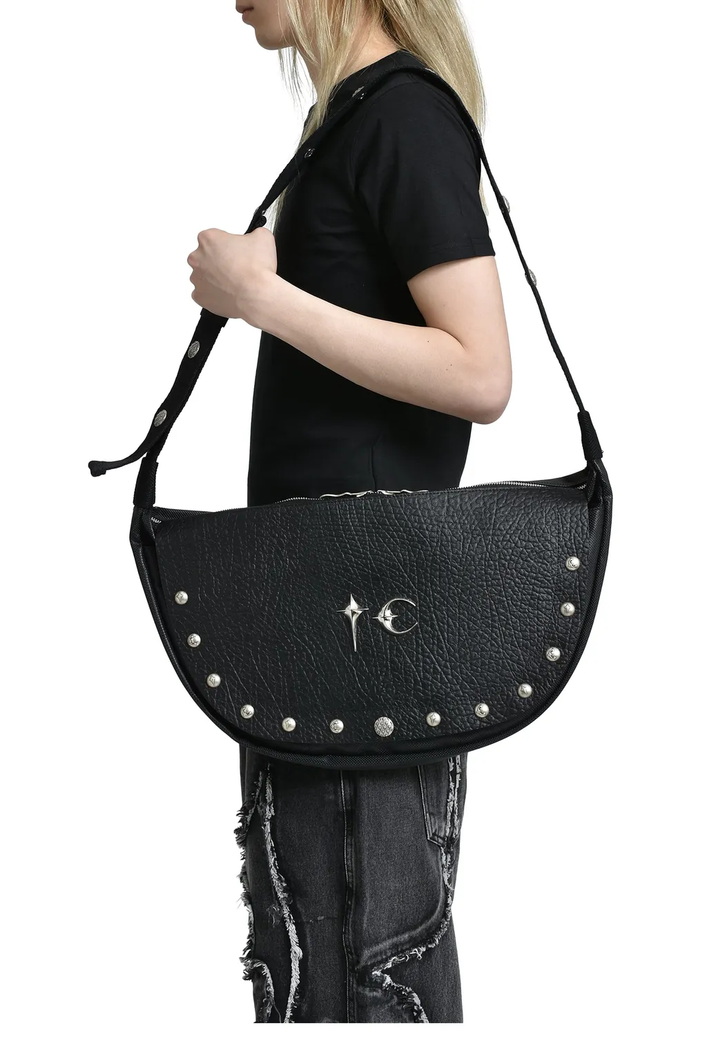 Dragon Messenger Bag / Black