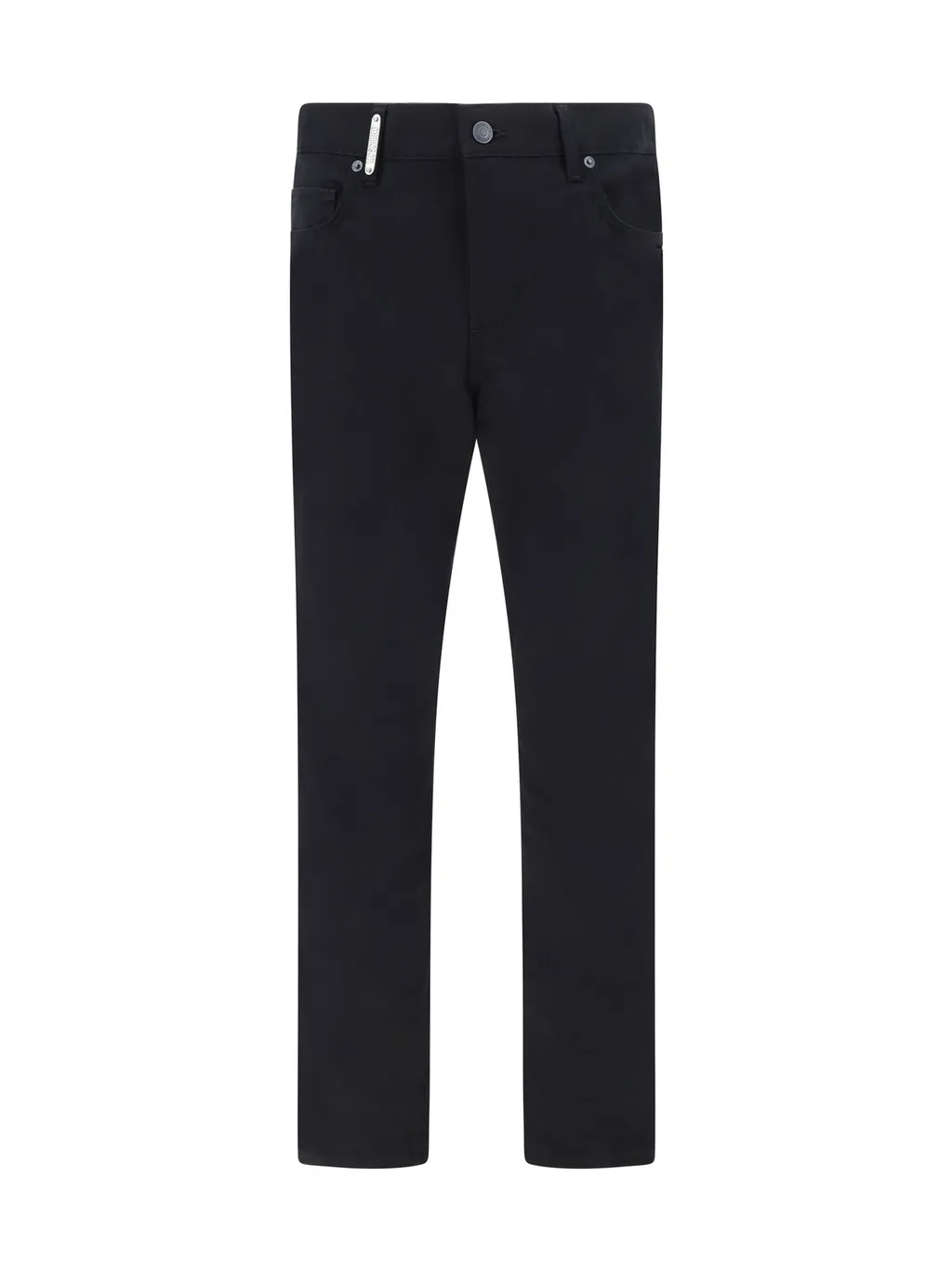 Moschino Logo Plaque Straight Leg Pants