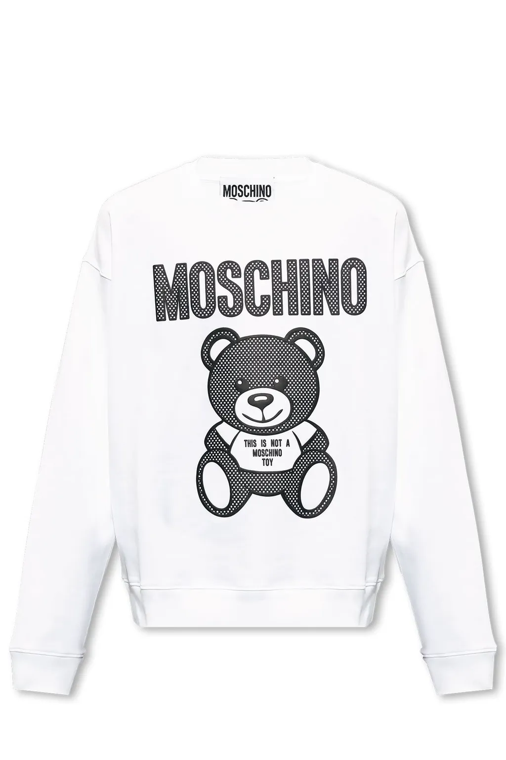 Moschino Graphic Printed Crewneck Sweatshirt