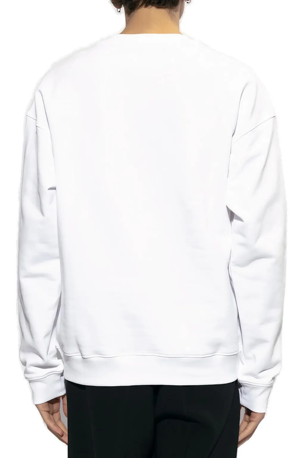 Moschino Graphic Printed Crewneck Sweatshirt