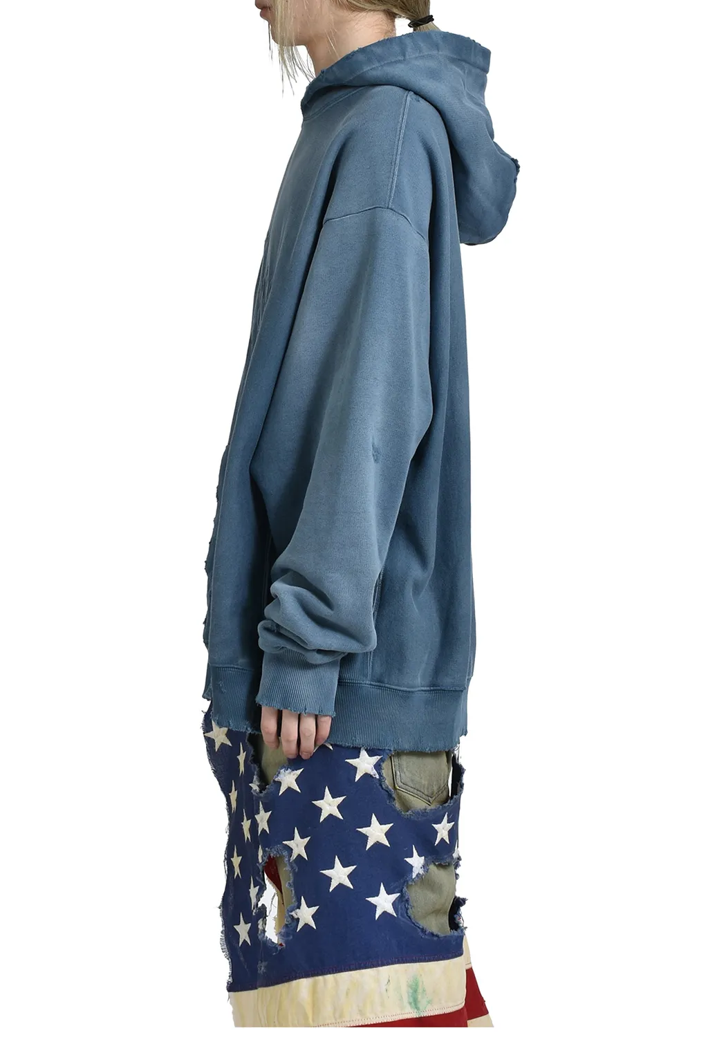 Classic Logo Hoodie / Sunfade Blu