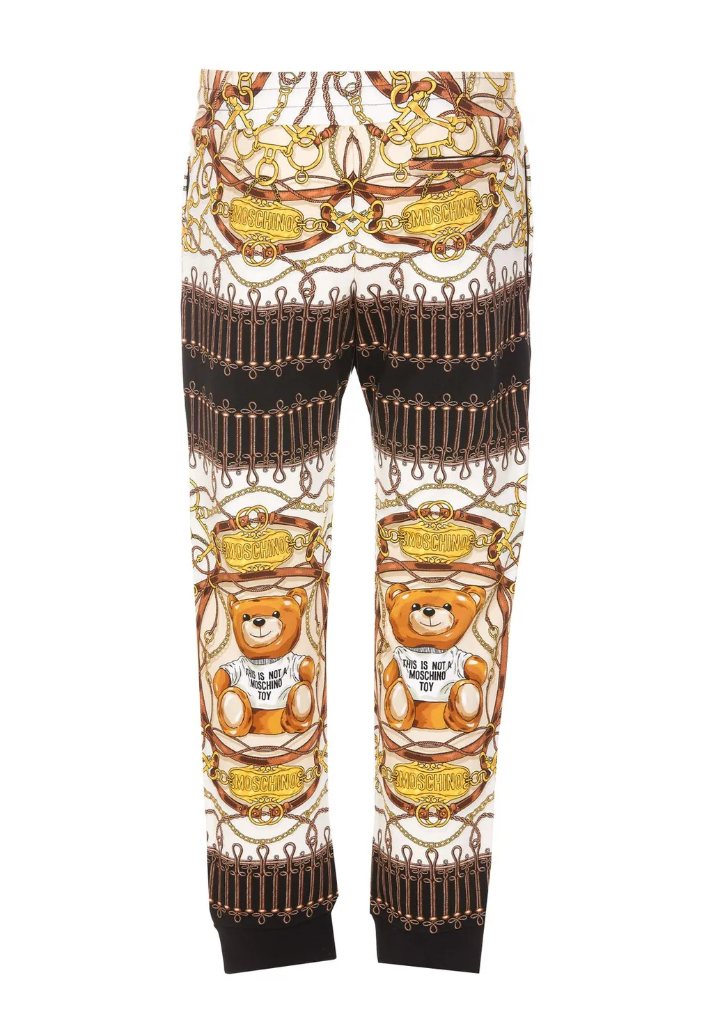 Moschino Teddy Bear-Printed Elasticated Waistband Track Pants