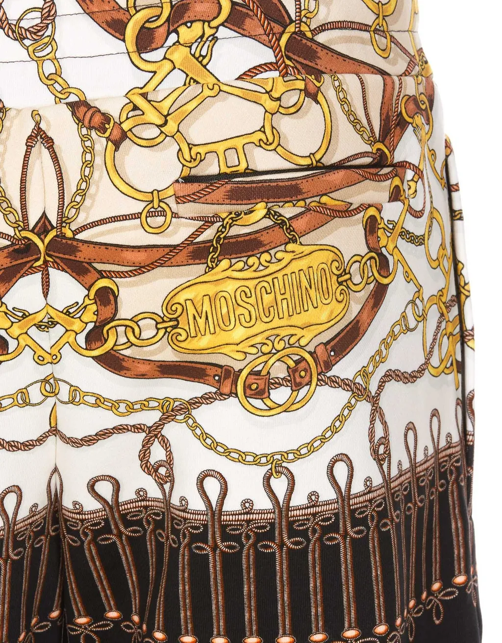 Moschino Teddy Bear-Printed Elasticated Waistband Track Pants