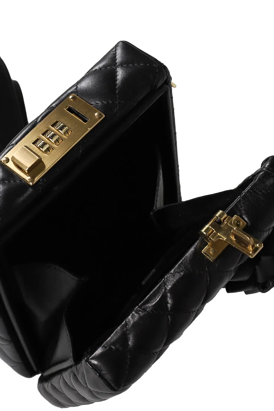 Quilted Present Bag / Black