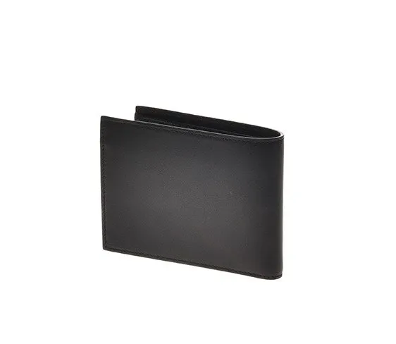 Moschino Logo Plaque Bifold Wallet