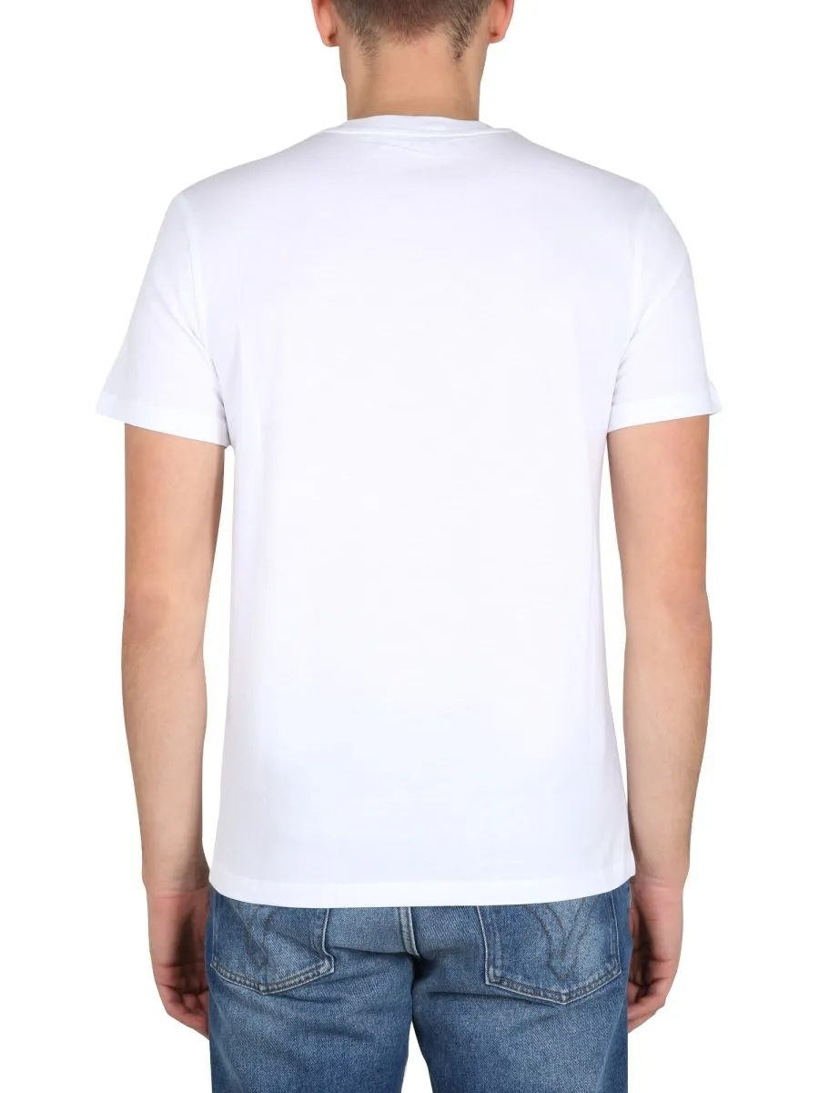 Moschino Logo Detailed Crewneck T-Shirt