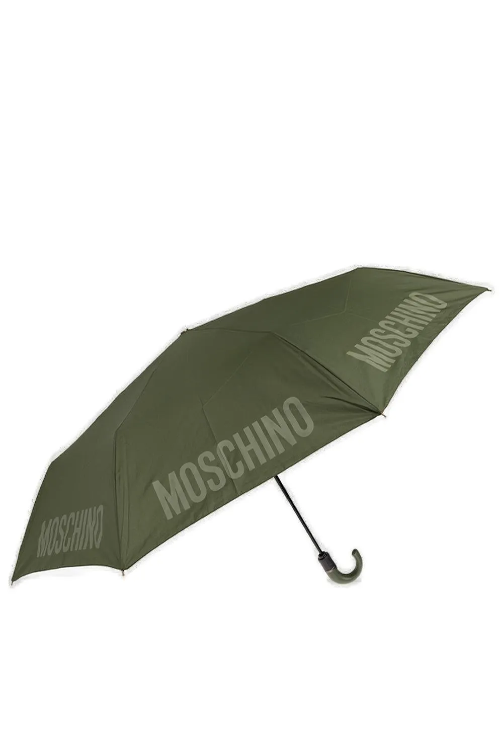 Moschino Logo Printed Folded Umbrella