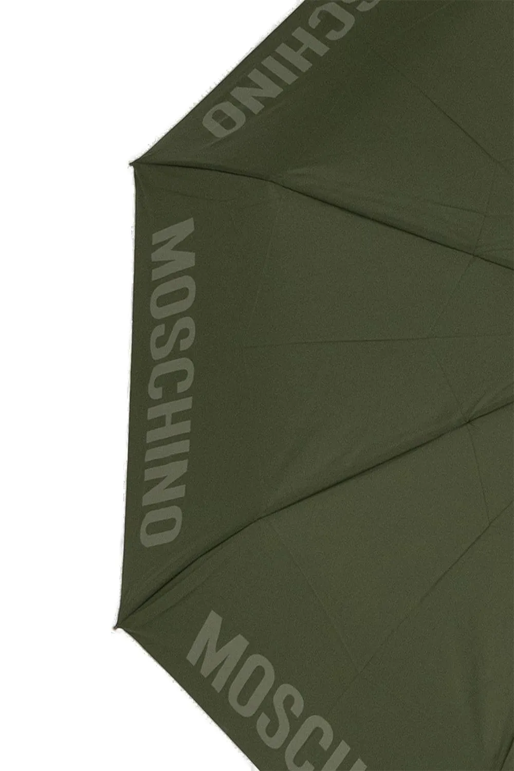 Moschino Logo Printed Folded Umbrella