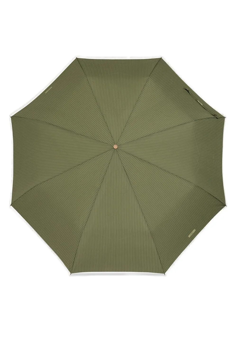 Moschino Pinstriped Folded Umbrella