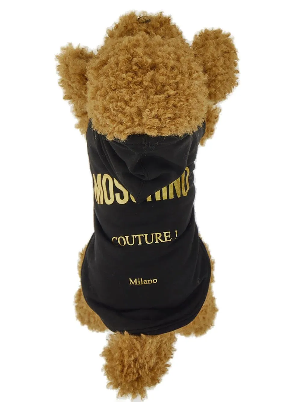 Moschino Logo Printed Dog Hoodie