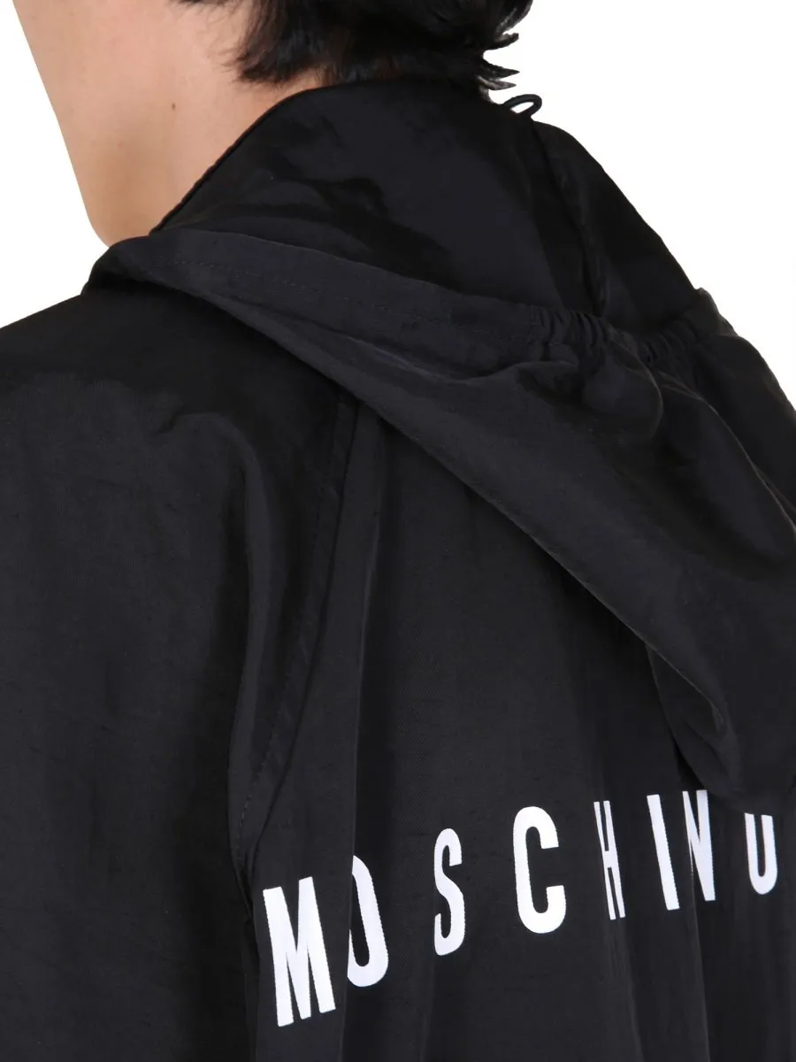 Moschino Logo Windbreaker