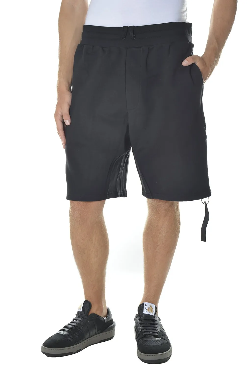 Moschino Zipped-Leg Bermuda Shorts