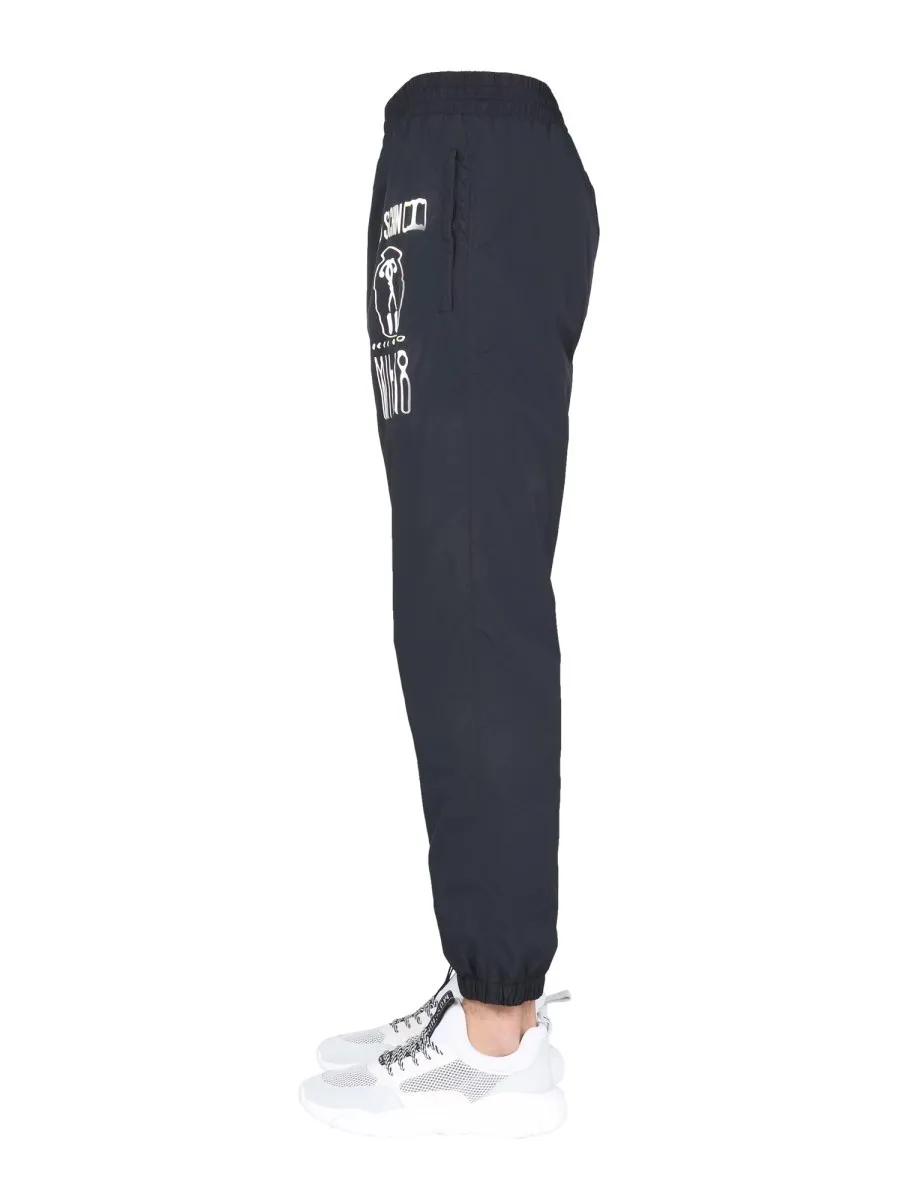 Moschino Elasticated Waist Jogging Pants