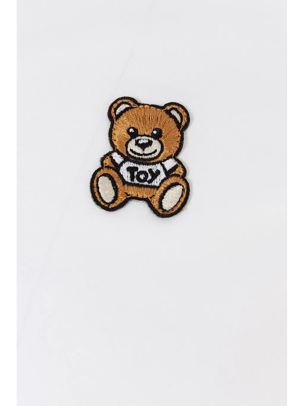 Moschino Teddy Patch Buttoned Shirt
