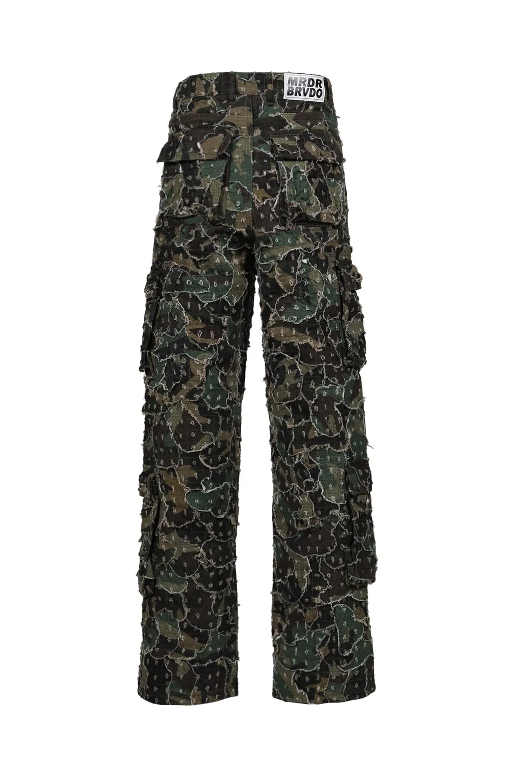 Micro Distressed Cargo Pant/Olv