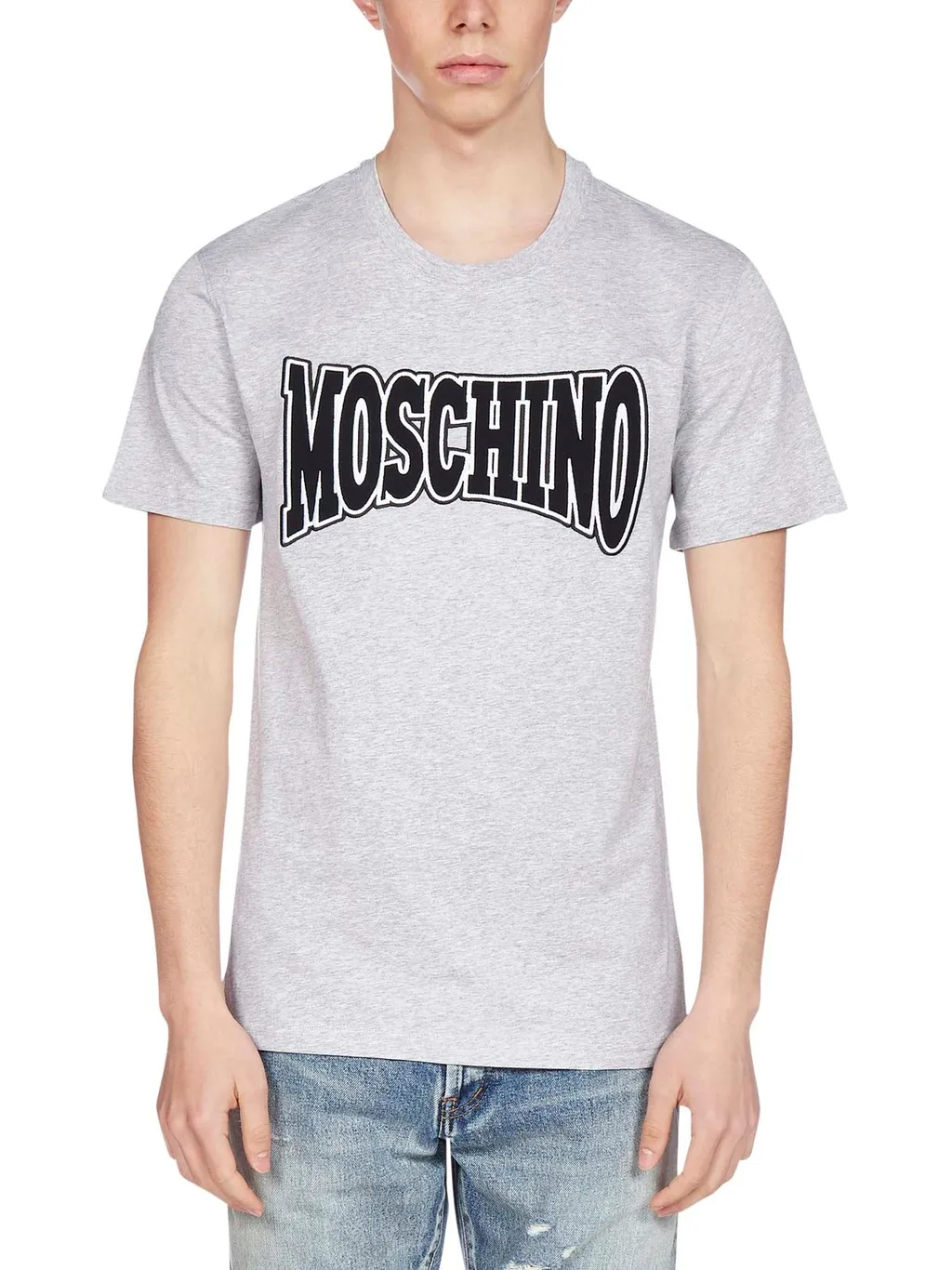 Moschino Logo Print Crewneck T-Shirt