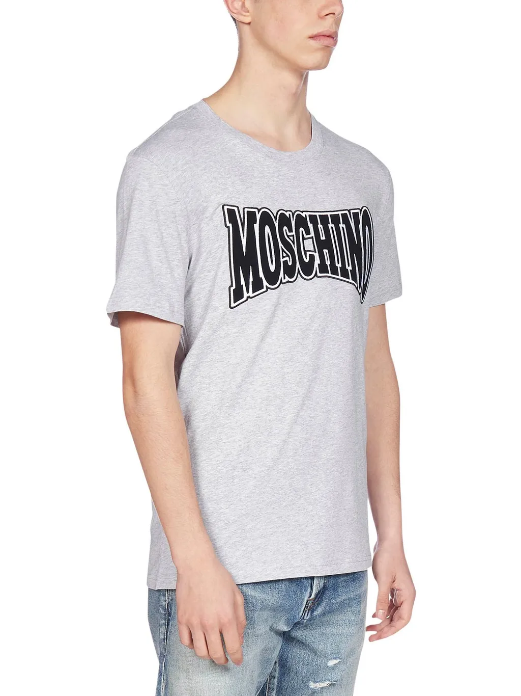 Moschino Logo Print Crewneck T-Shirt