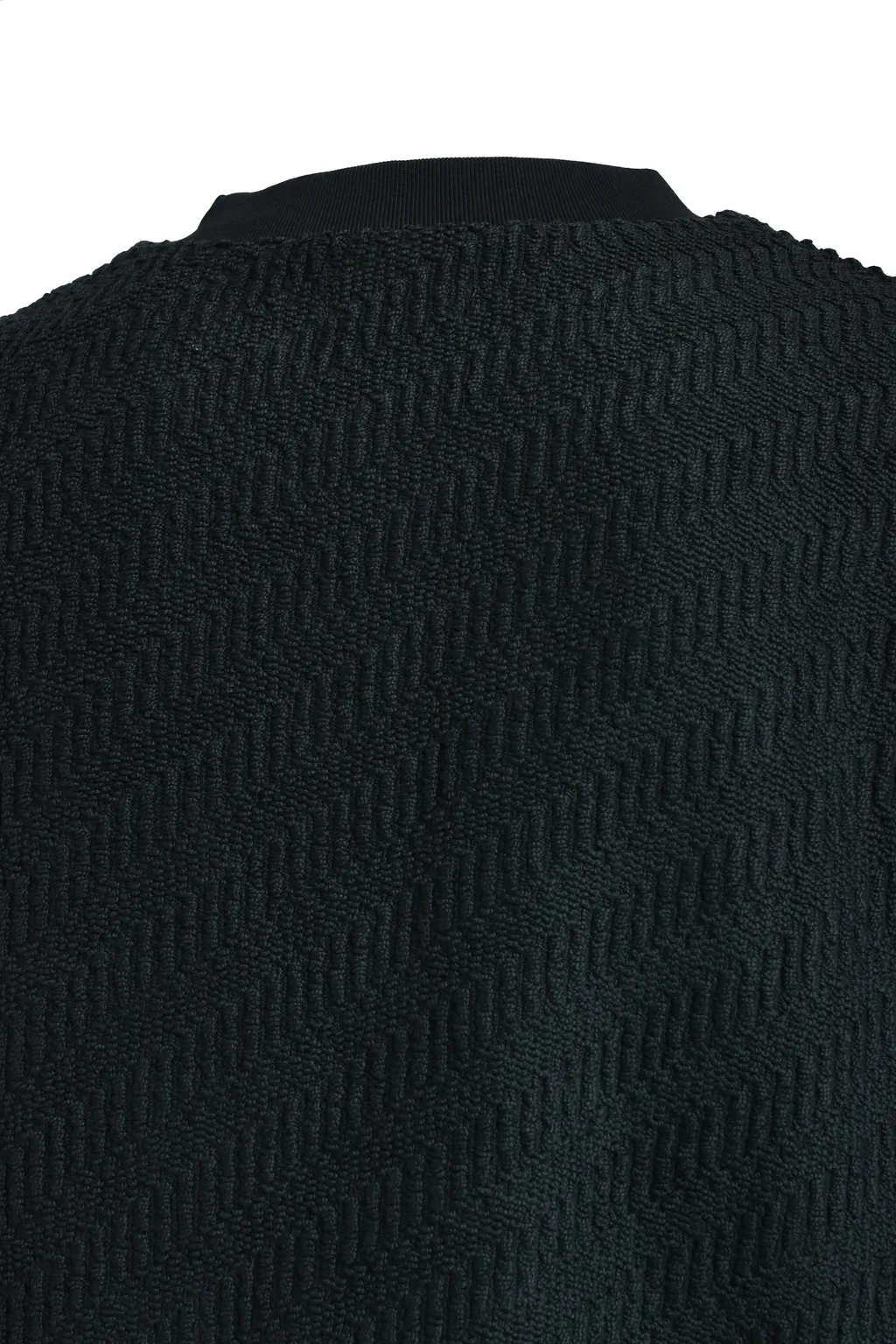 Logo Emb Knit Vest / Black