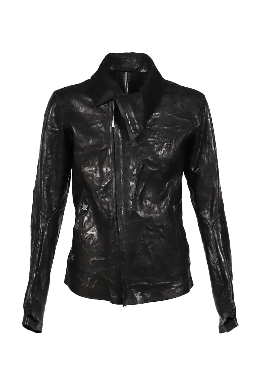 Imparable High Neck Asymetric Jacket / Noir