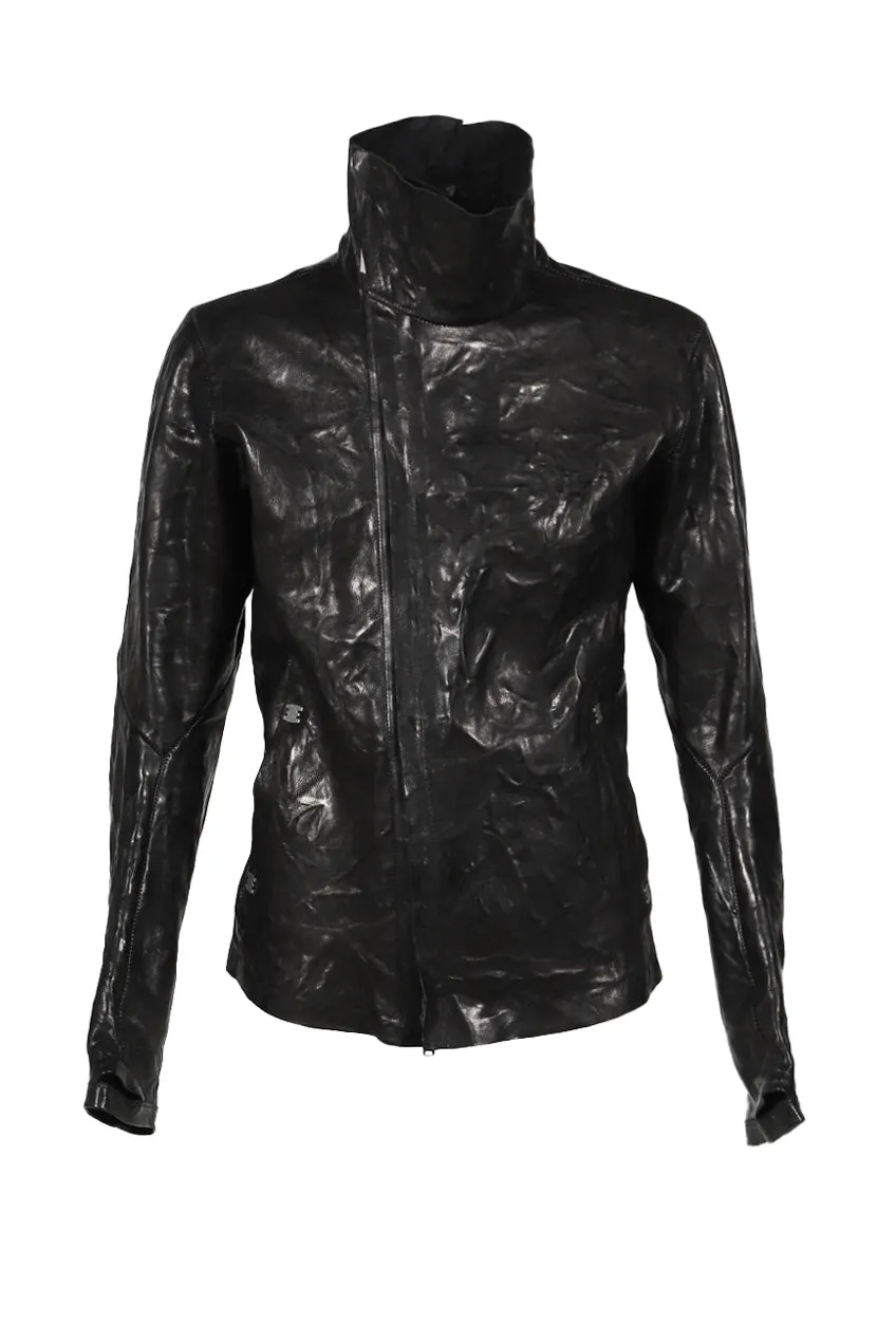 Imparable High Neck Asymetric Jacket / Noir