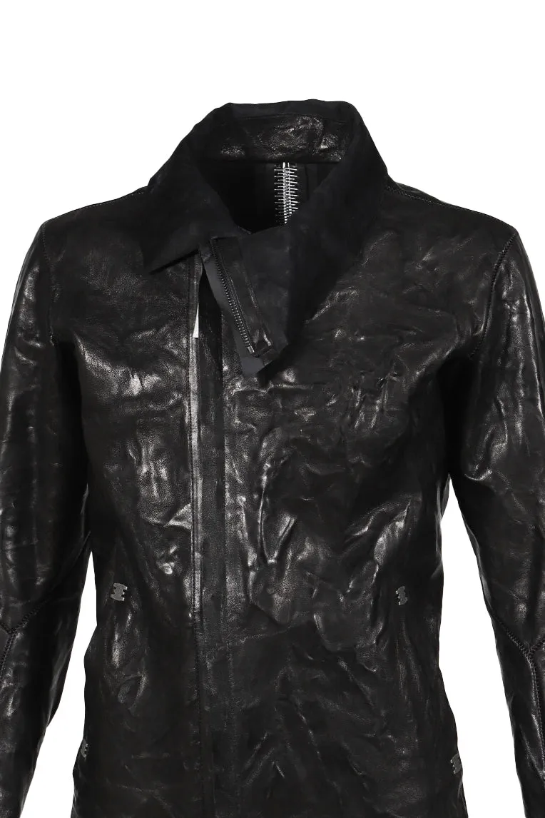 Imparable High Neck Asymetric Jacket / Noir