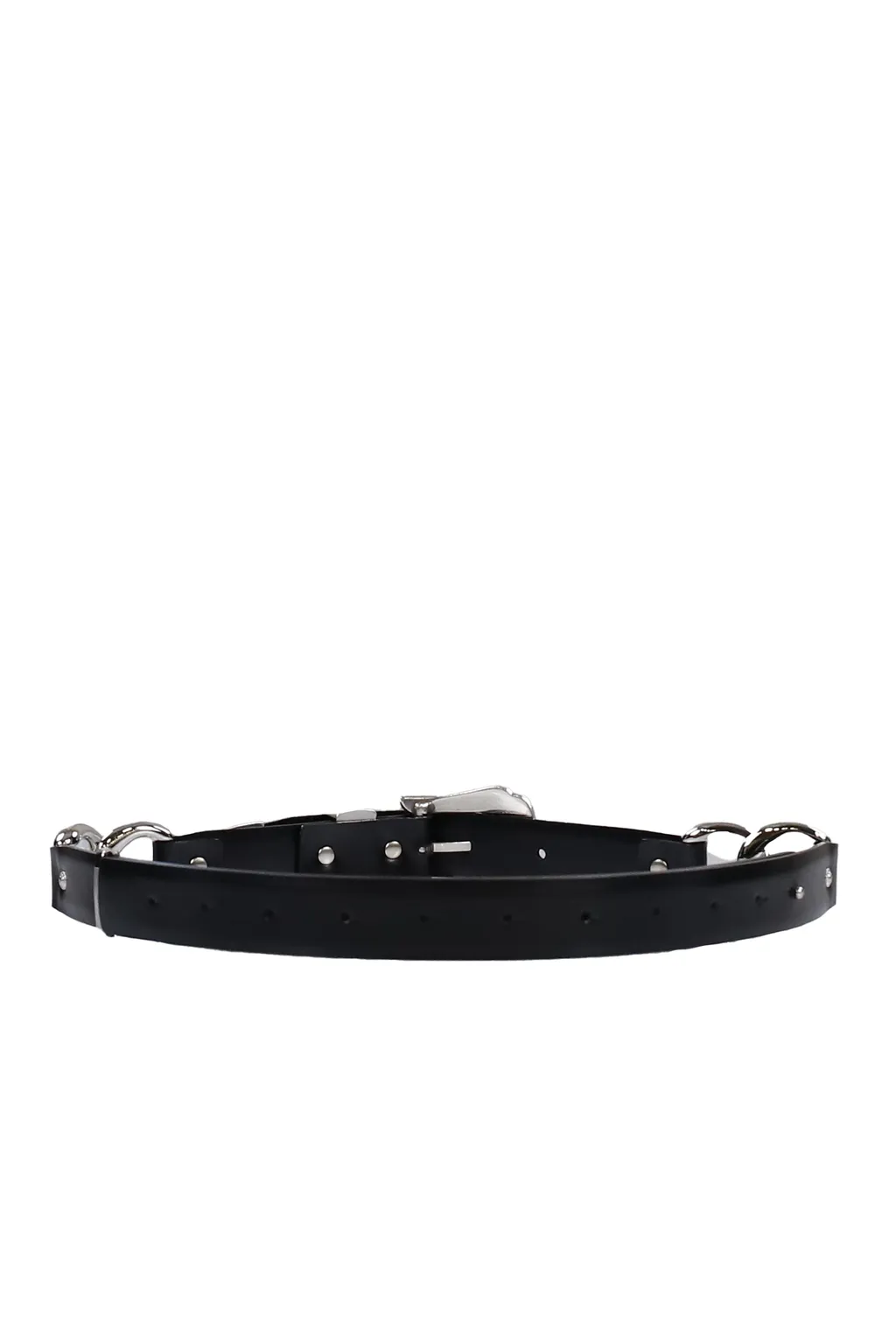 Ring Chain ​​Belt / Black