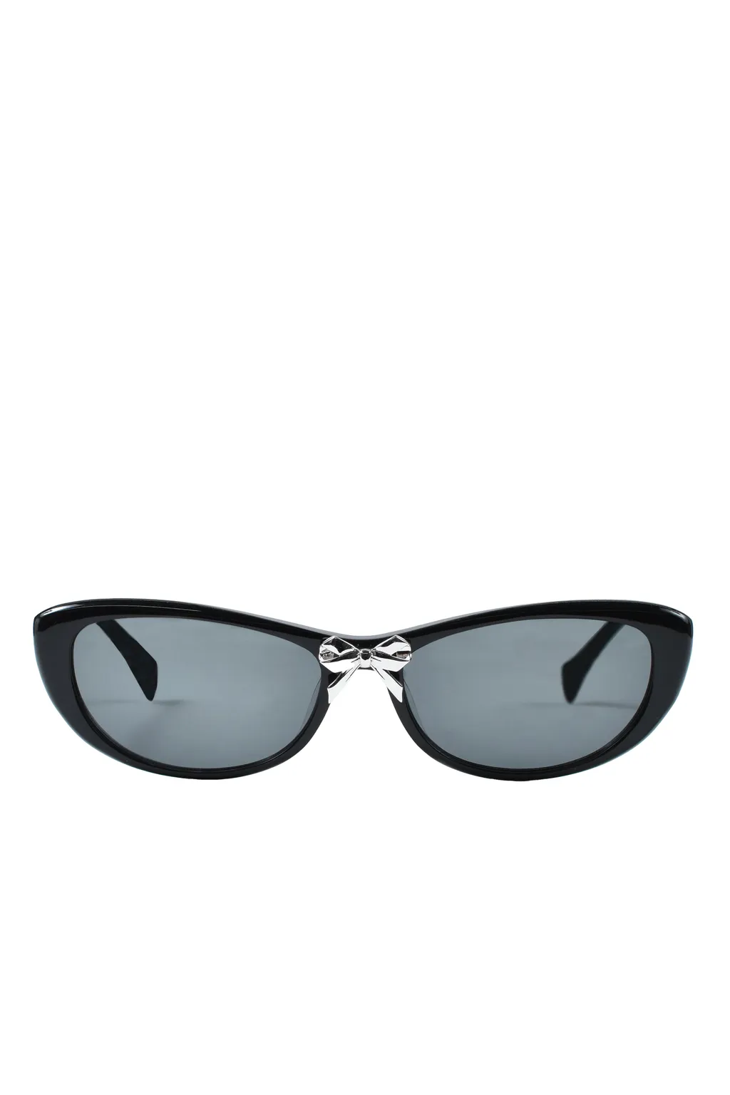 Metal Ribbon Sunglasses / Slv