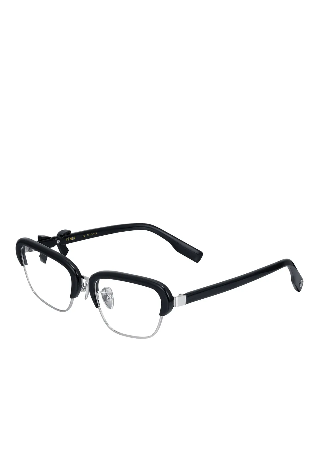Bow-Adorned Temple Glasses / Blk