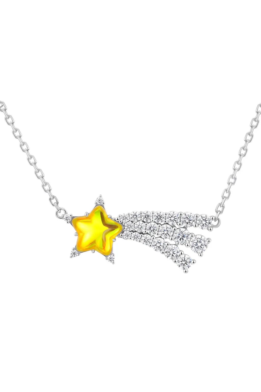 Crystal Meteor Necklace / Yel