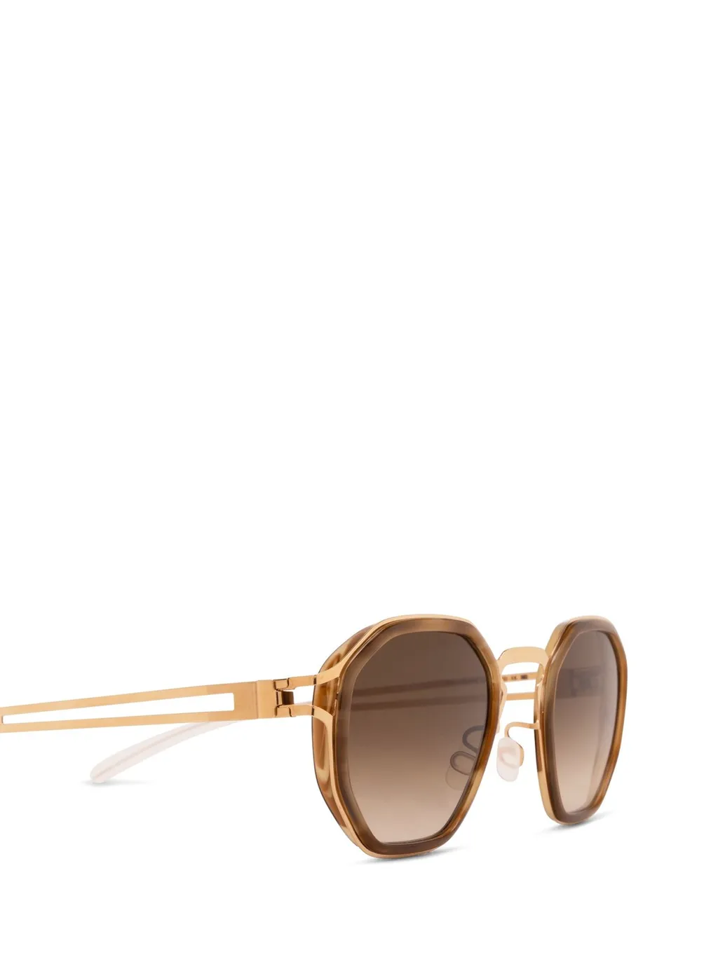 Mykita Gia Geometric Frame Sunglasses