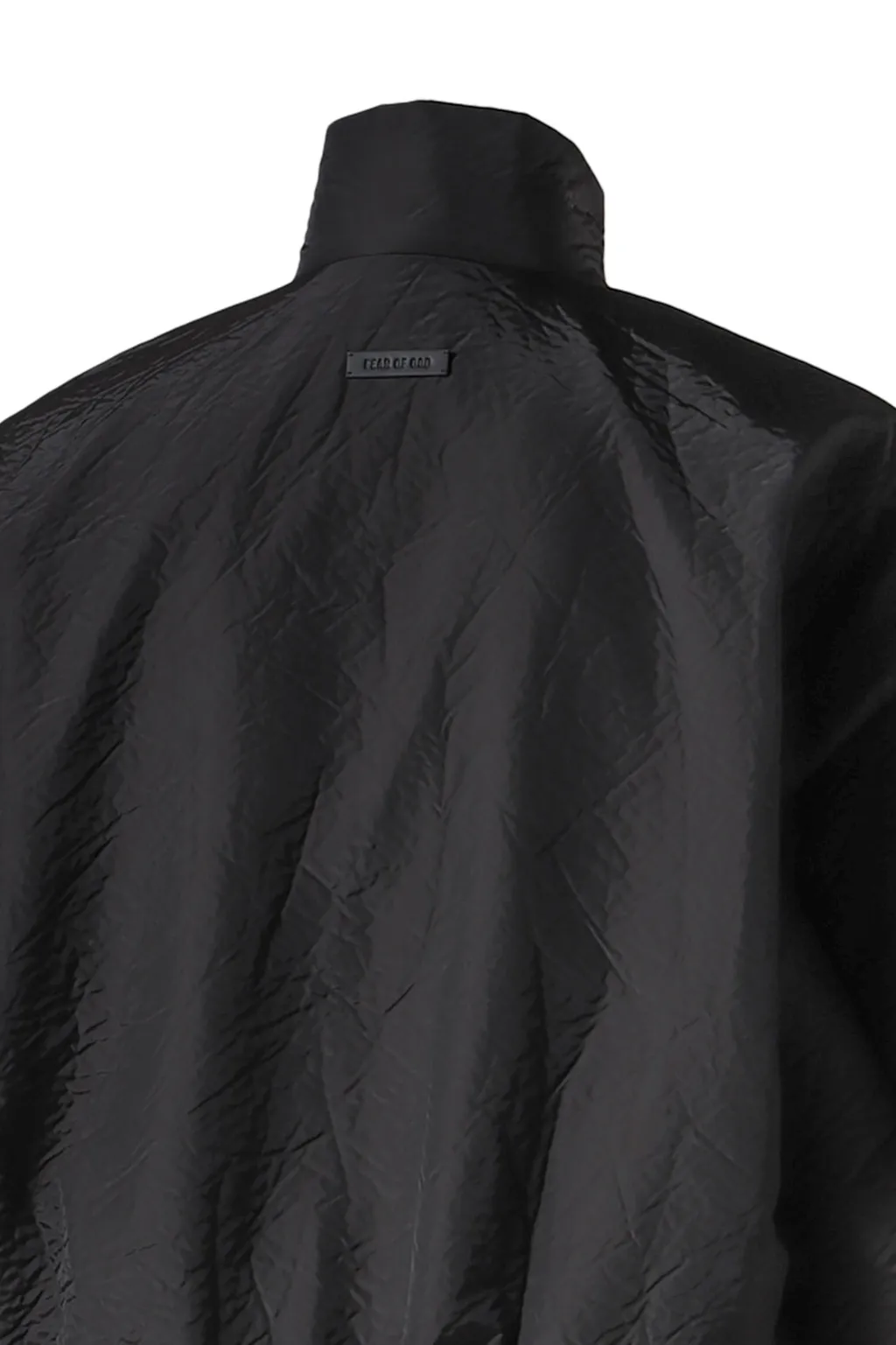 High Neck Track Jacket /Blk