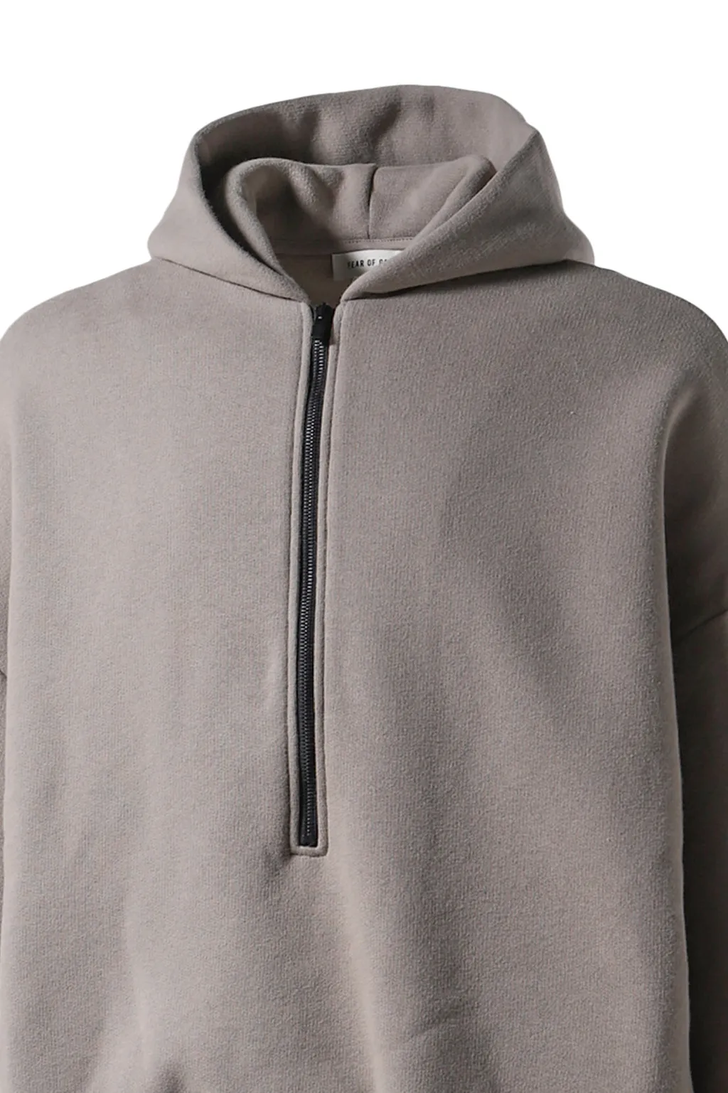 Half Zip Hoodie /Dusty Beige