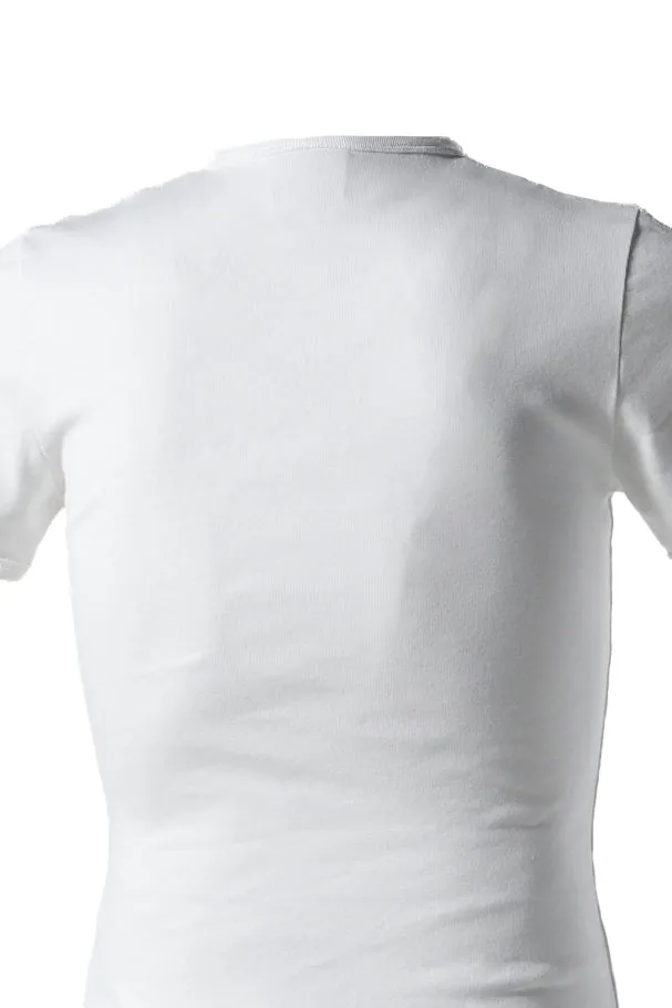Signature Contrast T-Shirt / Wht