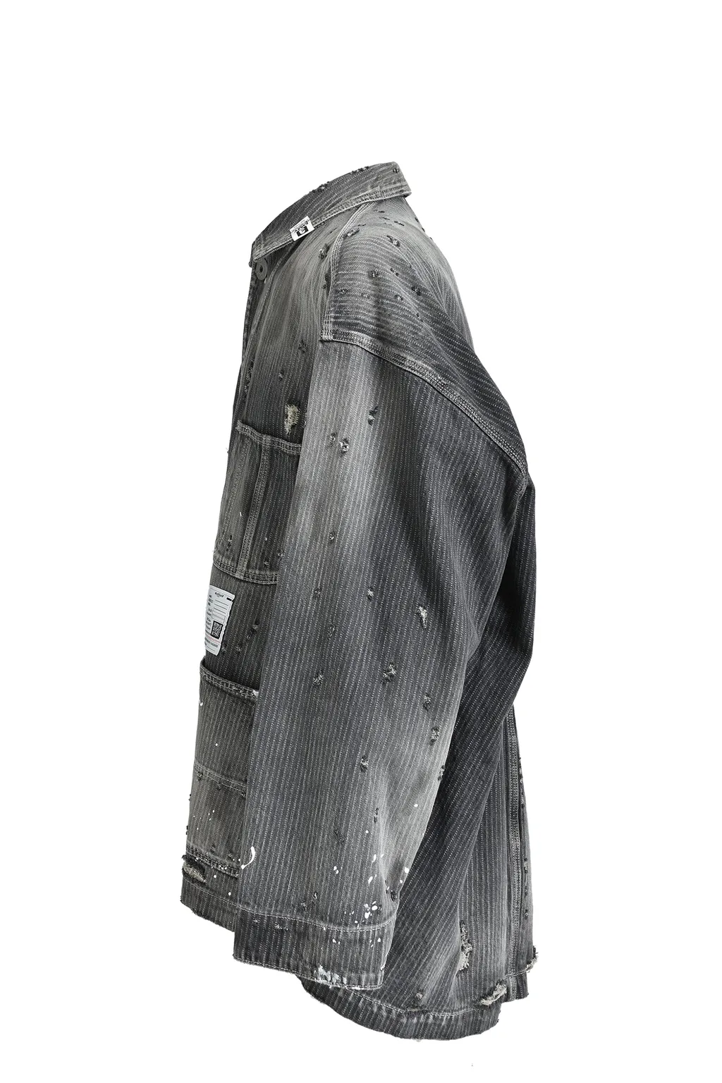 Aged Chore Jacket / Black