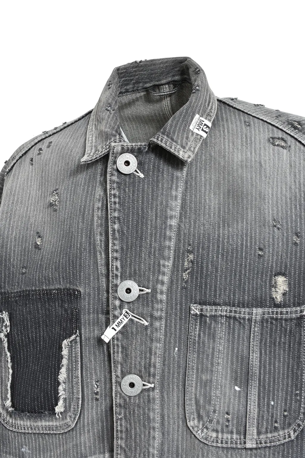 Aged Chore Jacket / Black
